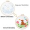 Dog Embroidery Kits for Beginners with Floral Pattern,Cross Stitch Kit for Adults DIY Needlepoint with Embroidery Instructions